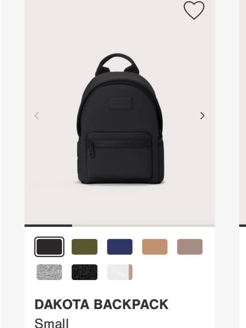 Dakota Backpack Small - Black